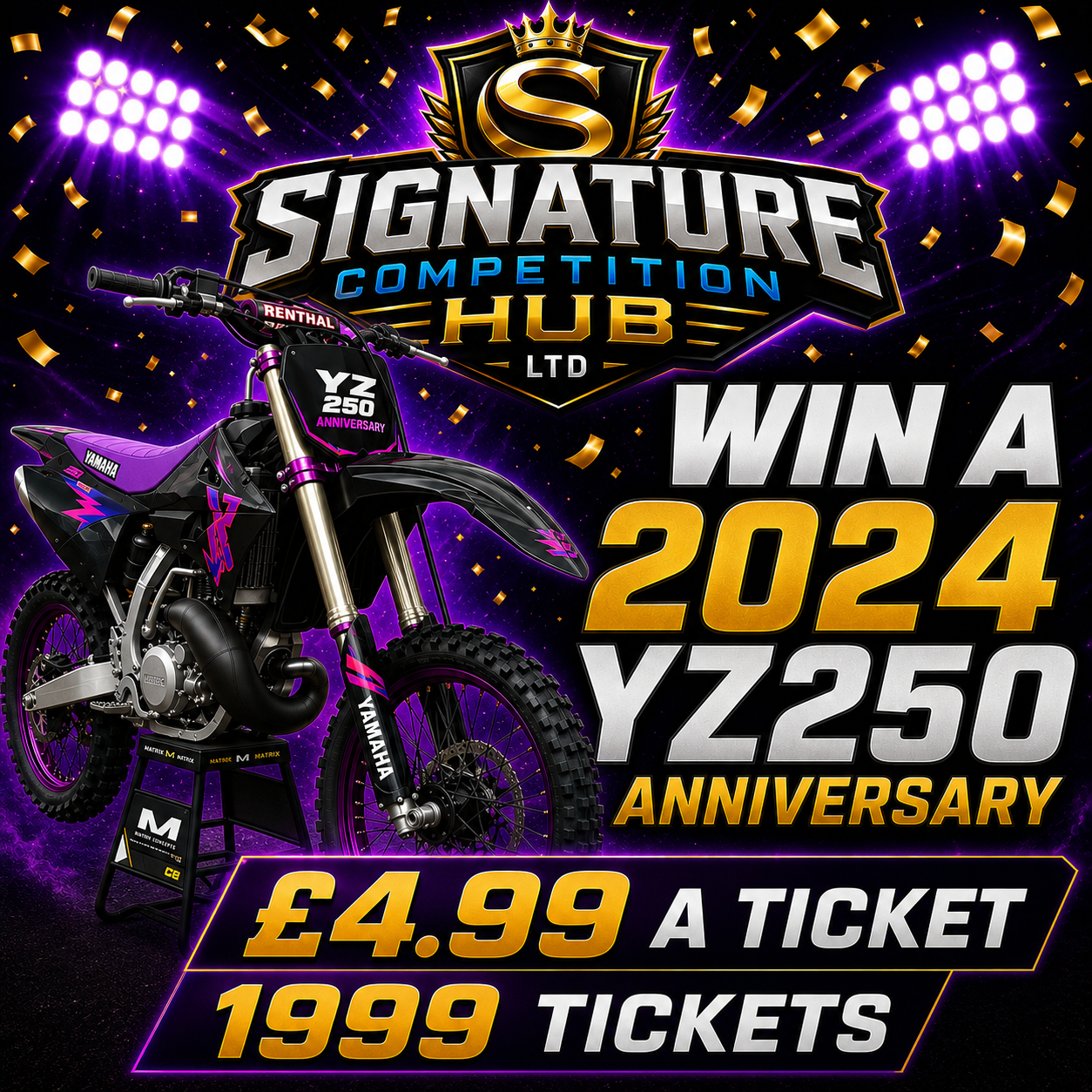 2024 Yamaha YZ250 Anniversary Draw