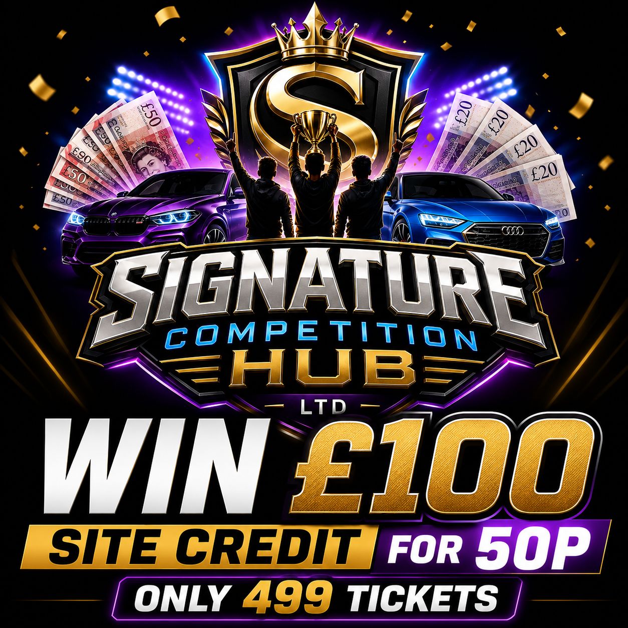 £100 Site Credit Draw