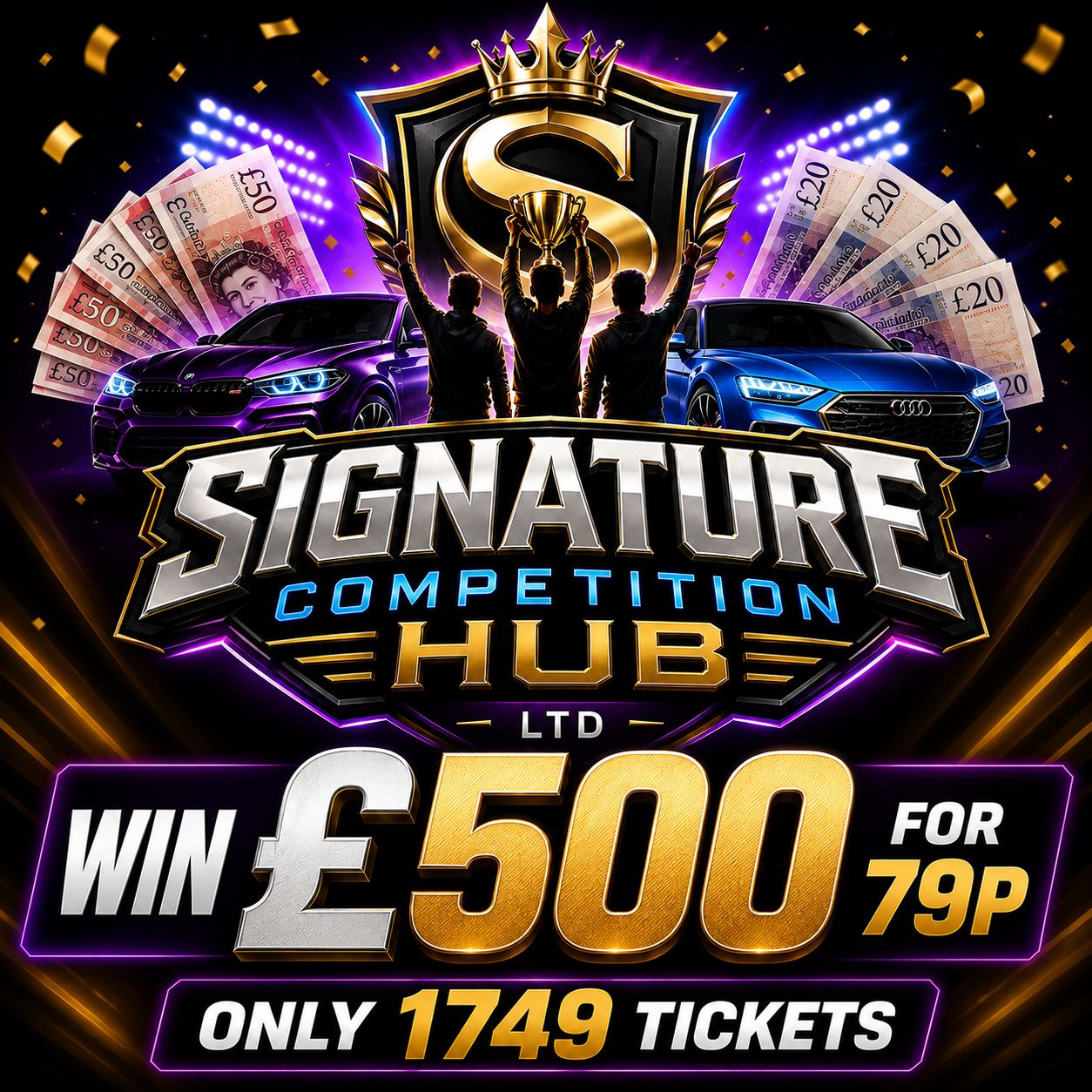 £500 Tax Free Cash Draw