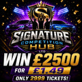 £2500 Tax Free Cash Draw