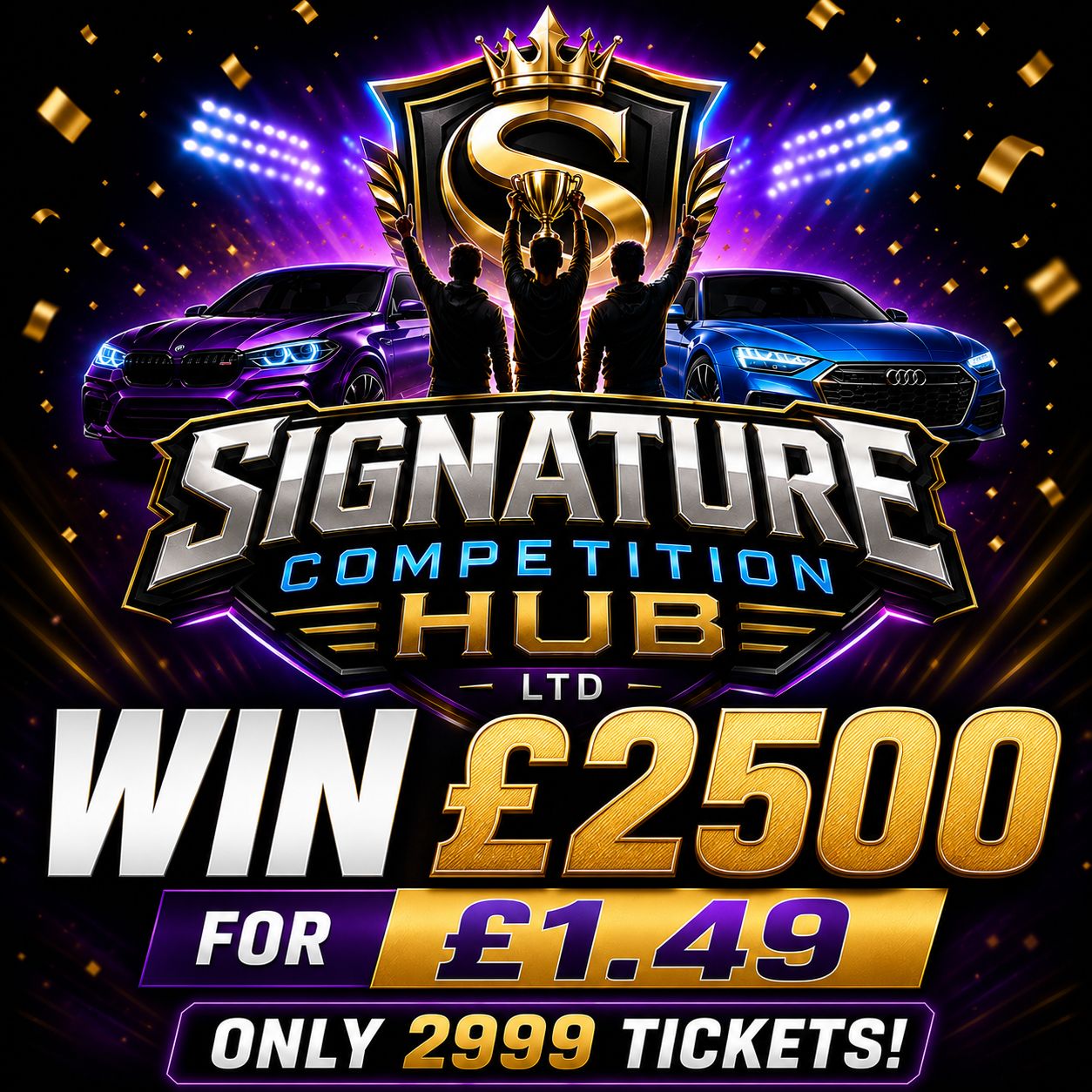 £2500 Tax Free Cash Draw
