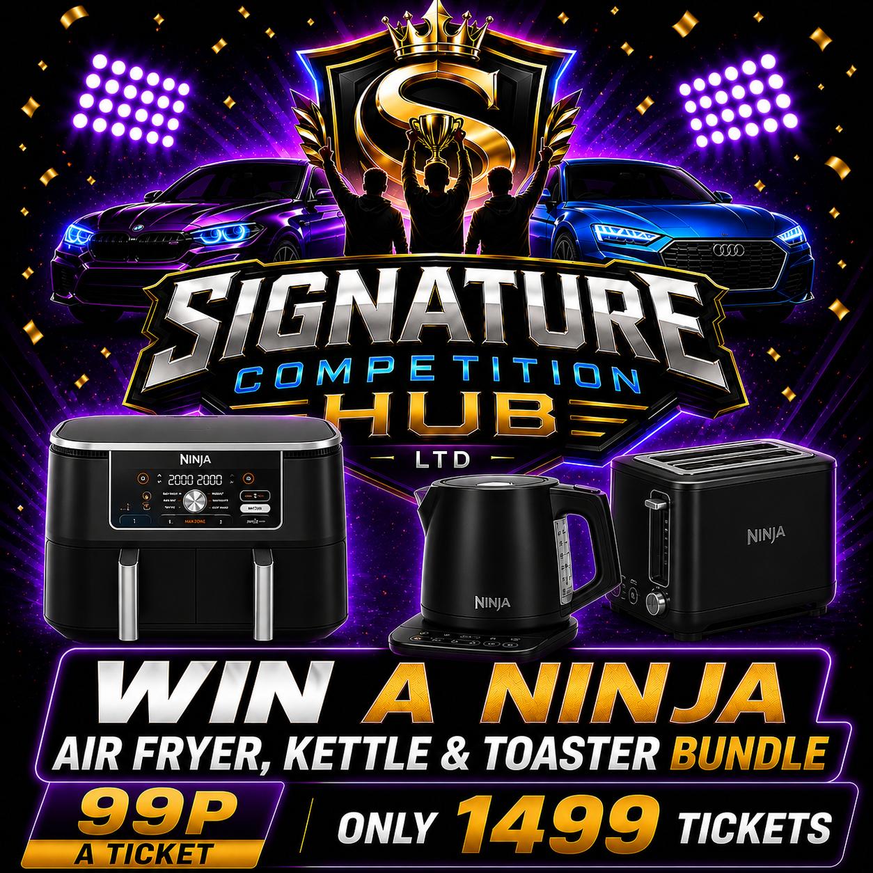 Ninja Air Fryer Foodi & Kitchen Set Draw